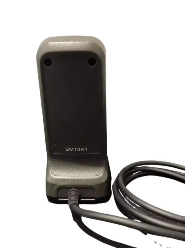 Detail shot of the SM10A1 speaker microphone for MD780 series digital mobile radios