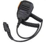Front view of the SM18N2 IP67 speaker microphone for Hytera portable radios