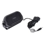 Close-up of the SP-35L external speaker for ICOM mobile radio