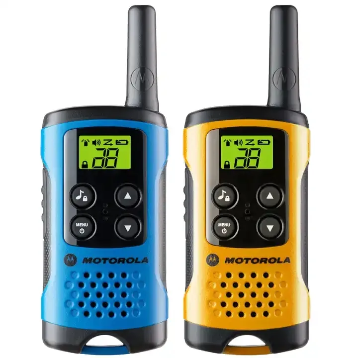 Tw Motorola Tlkr T40 Two Way Radio Paire sans licence Motorola TLKR-T40 4KM LCD interphone