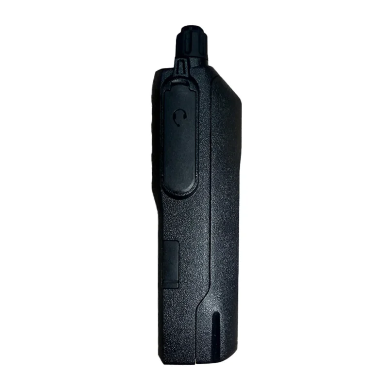 Detail shot of the Motorola R7A loud-audio DMR two way radio