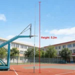 TX510 dual-band fiberglass base station antenna held in hand