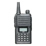 Front view of the Motorola V388 waterproof handheld walkie talkie radio