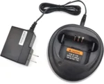 WPLN4137 rapid charger unit for Motorola CP EP DEP PR series radios held in hand