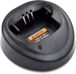 Close-up of the WPLN4137 rapid charger unit for Motorola CP EP DEP PR series radios