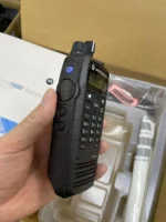 Package contents of the Motorola XPR6550 GPS digital walkie talkie radio
