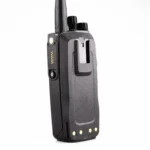 Side profile of the Motorola XPR6550 GPS digital walkie talkie radio