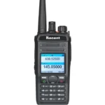 Front view of the RS-569D portable DMR digital two way radio transceiver