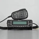 Front view of the RS-9900 dual band 50W mobile transceiver with detachable panel