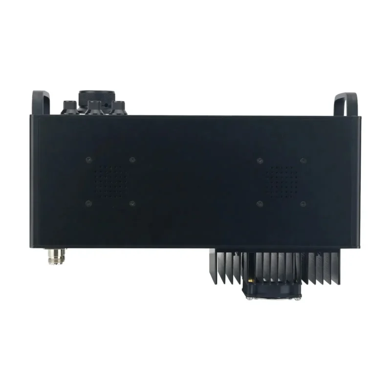 Detail shot of the RS-998 100W full band SDR mobile transceiver