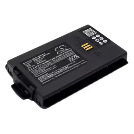 Detail shot of the 160g Li-ion battery pack for Sepura STP-series handhelds