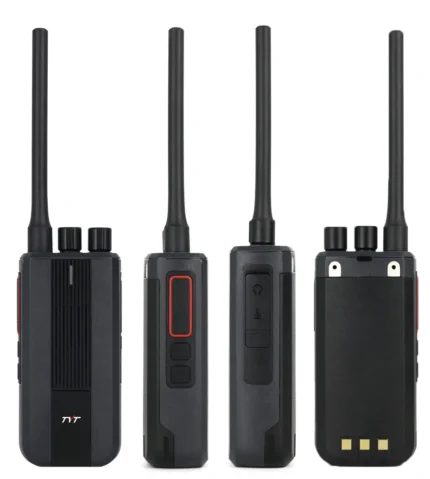 Front view of the TYT MD-619 encrypted DMR two way radio handset