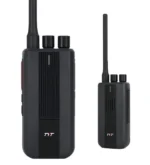 Side profile of the TYT MD-619 encrypted DMR two way radio handset