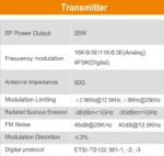 TYT MD-8500 DMR duplex repeater unit for VHF UHF networks held in hand