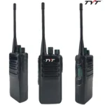 TYT TC-198 PMR446 GMRS portable two way radio held in hand