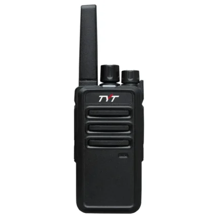 Front view of the TYT TC-228 2W UHF VHF certified handheld radio