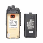 Close-up of the TYT TC-3000a 5W UHF VHF security handheld radio