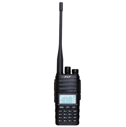Front view of the TYT TH-350 tri band aviation walkie talkie transceiver