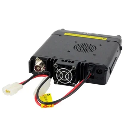 Detail shot of the TYT TH-7800 50W dual band amateur mobile transceiver