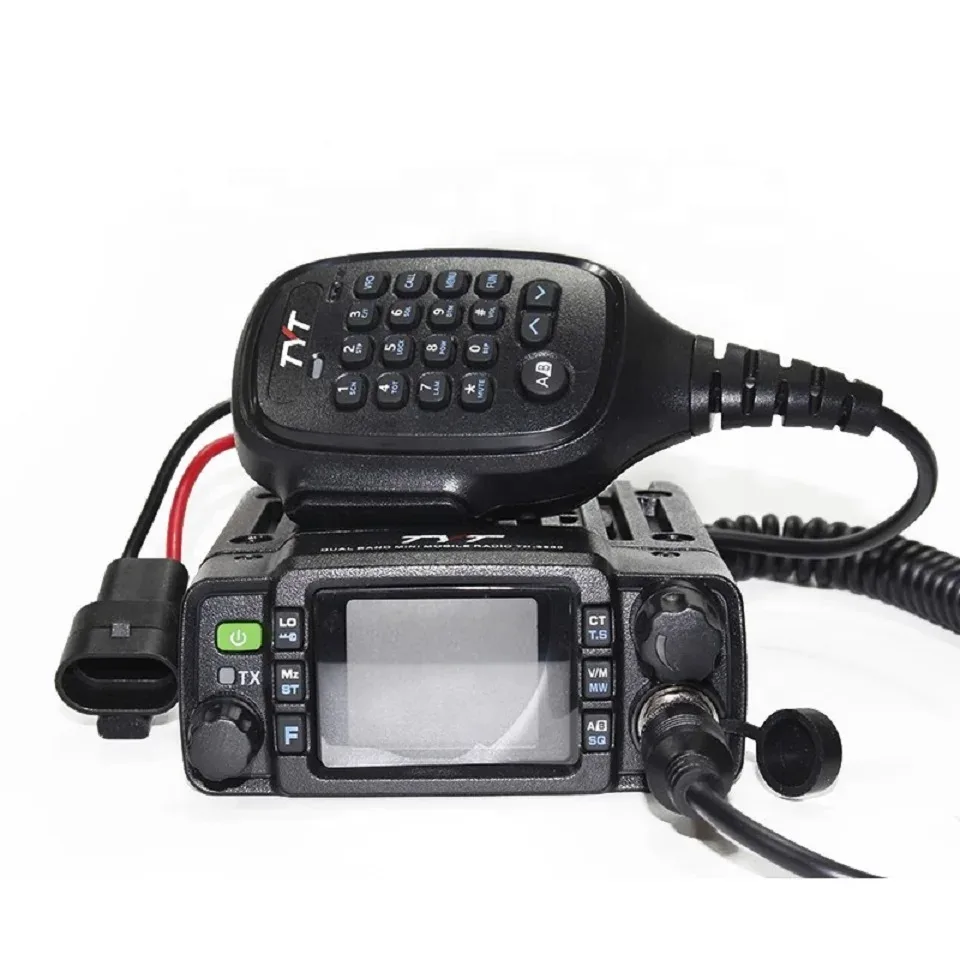 Tw Tyt Th 8600 Two Way Radio Front view of the TYT TH-8600 25W IP67 GMRS mobile vehicle radio