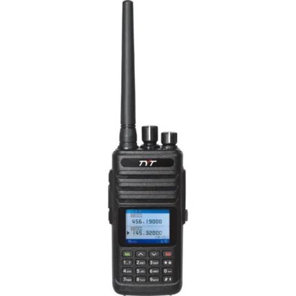 Front view of the TYT TH-UV8200 waterproof dual band 10W handheld radio
