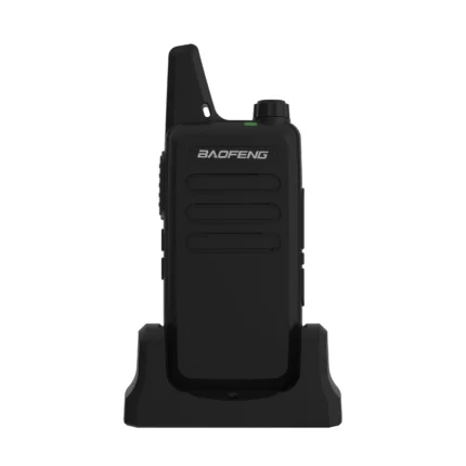 Front view of the VT-C2 mini UHF PMR FRS two way radio