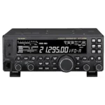 Front view of the Yaesu FT-450D IPX6 water resistant VHF UHF dual band radio