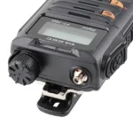 Side profile of the Yaesu FT-70D digital handheld transceiver