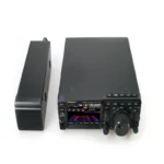 Close-up of the Yaesu FT-710 100W HF transceiver for base station use