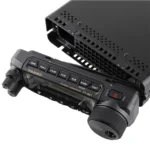 Side profile of the Yaesu FT-891 HF 50MHz short wave mobile transceiver