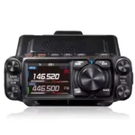 Yaesu FTM-510DR 50W car radio transceiver held in hand