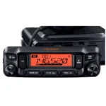 Detail shot of the Yaesu FTM-6000 dual band amateur mobile transceiver for vehicles