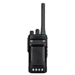 Detail shot of the YSHON V68 DMR digital radio with AES256 encryption
