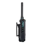Detail shot of the Yshon AP25 digital handheld two way radio with IP68 waterproof housing