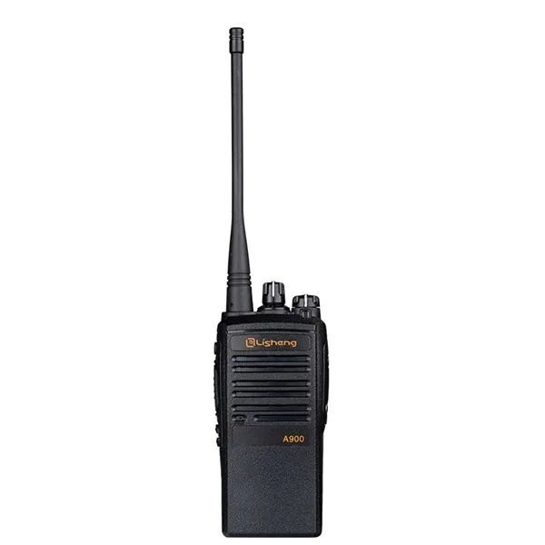 Tw Yshon Ls A900 Two Way Radio Front view of the Lisheng YSHON LS-A900 analog UHF walkie talkie radio