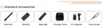 Side profile of the YSHON Q8088 encrypted GPS two-way radio