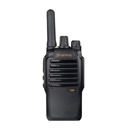 Front view of the Yshon K58 2W UHF analog handheld two way radio