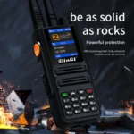 Zello BQ-889 Android 4G PoC internet walkie talkie held in hand